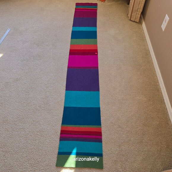 Textured Boiled Wool Colorful Scarf Hand-Crafted to Order From Belguim - Picture 3 of 14